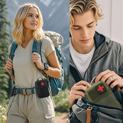 Portable Outdoor First Aid Emergency Survival Gear Kit