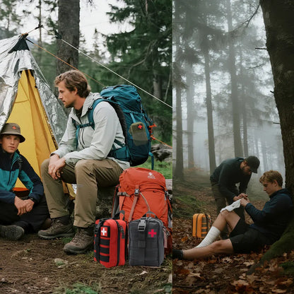 Portable Outdoor First Aid Emergency Survival Gear Kit
