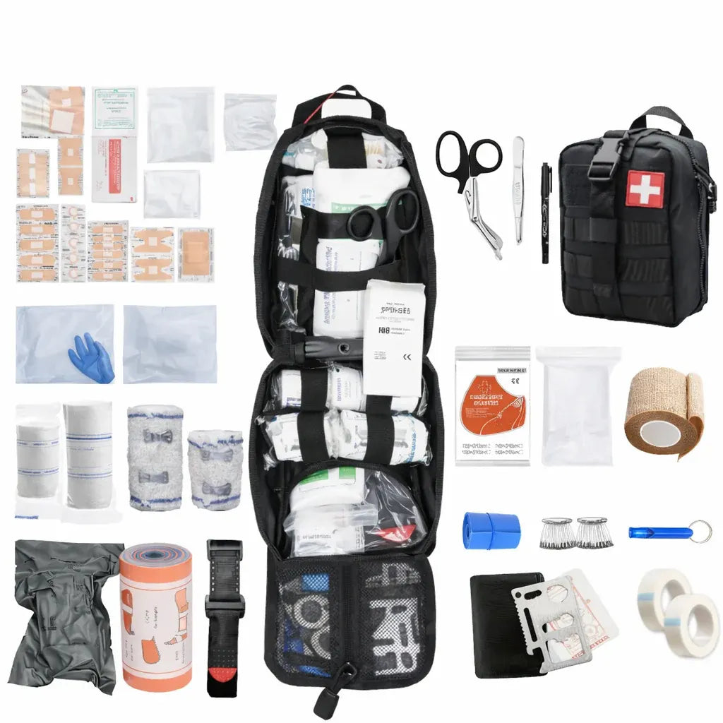 Portable Outdoor First Aid Emergency Survival Gear Kit