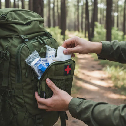 Portable Outdoor First Aid Emergency Survival Gear Kit