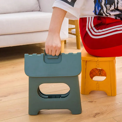 Portable Plastic Folding Step Stool for Home Use