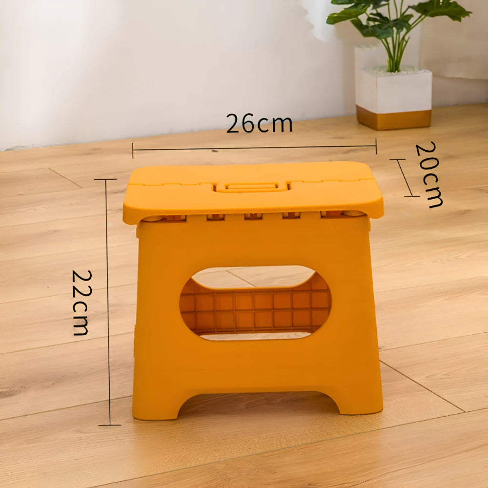 Portable Plastic Folding Step Stool for Home Use