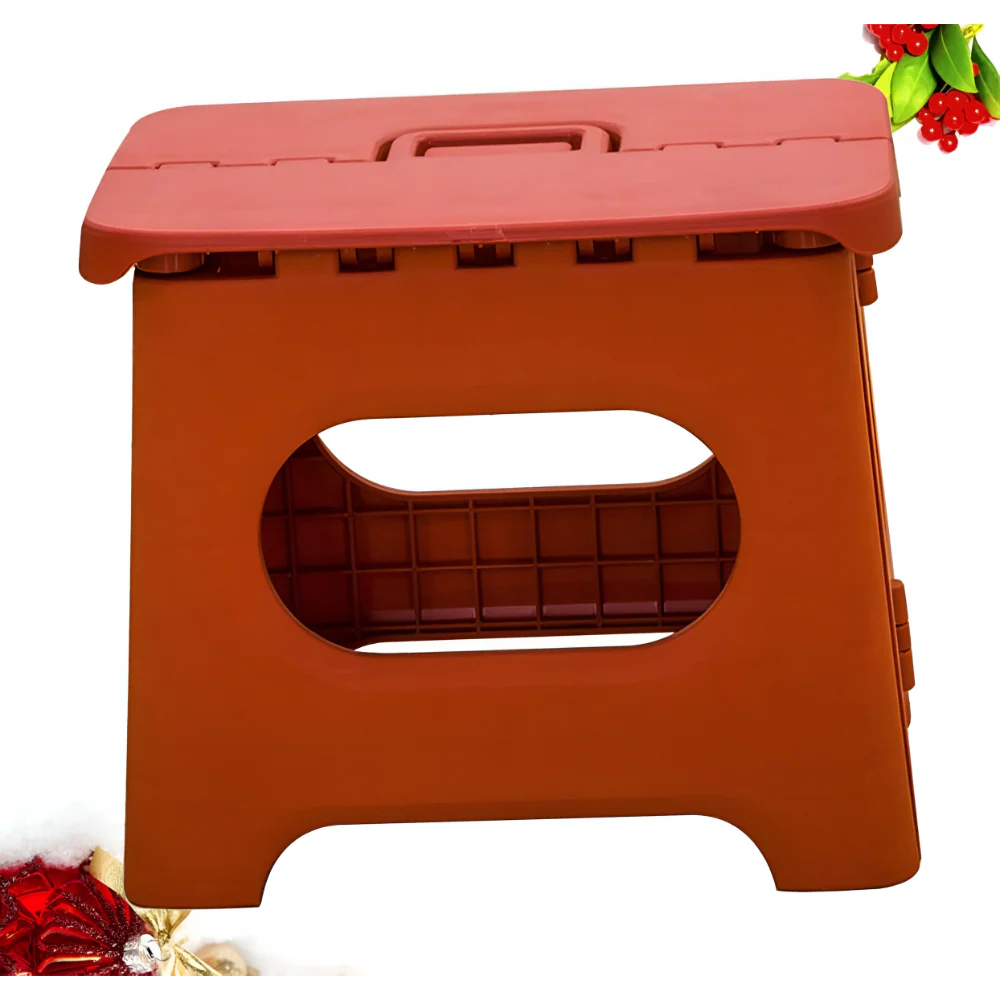 Portable Plastic Folding Step Stool for Home Use