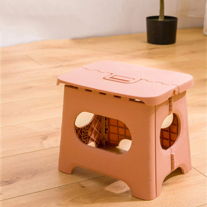 Portable Plastic Folding Step Stool for Home Use