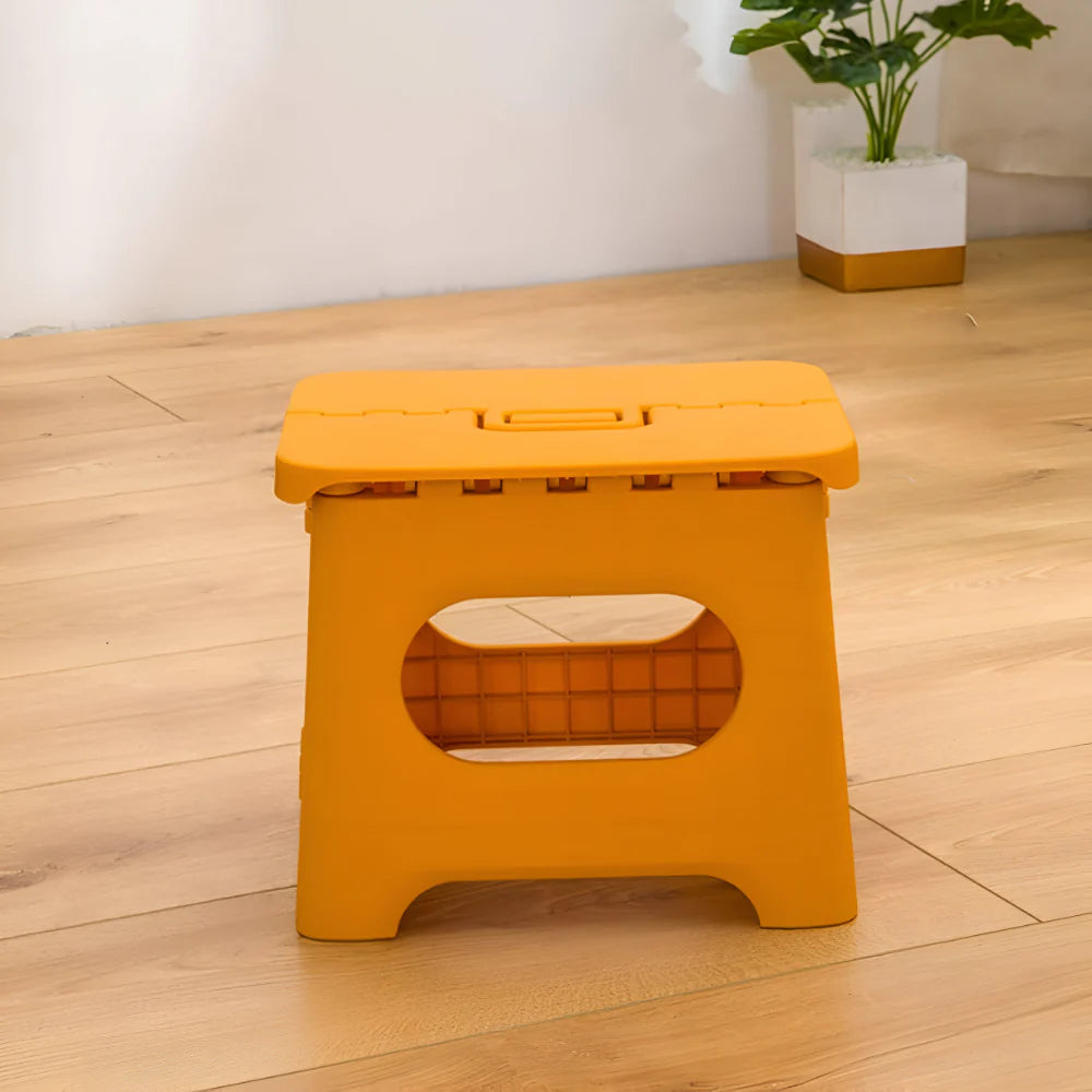 Portable Plastic Folding Step Stool for Home Use
