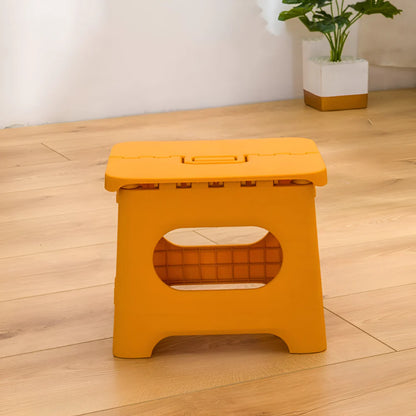 Portable Plastic Folding Step Stool for Home Use