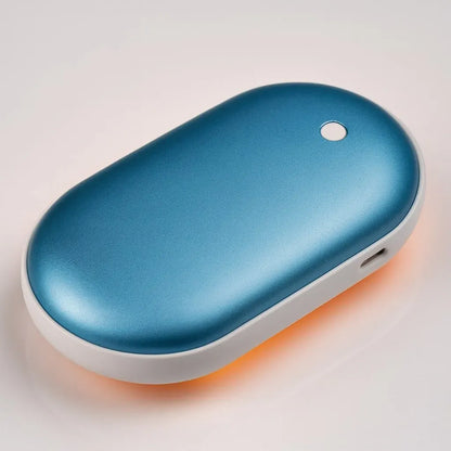 Portable Rechargeable Electric Hand Warmer & Power Bank