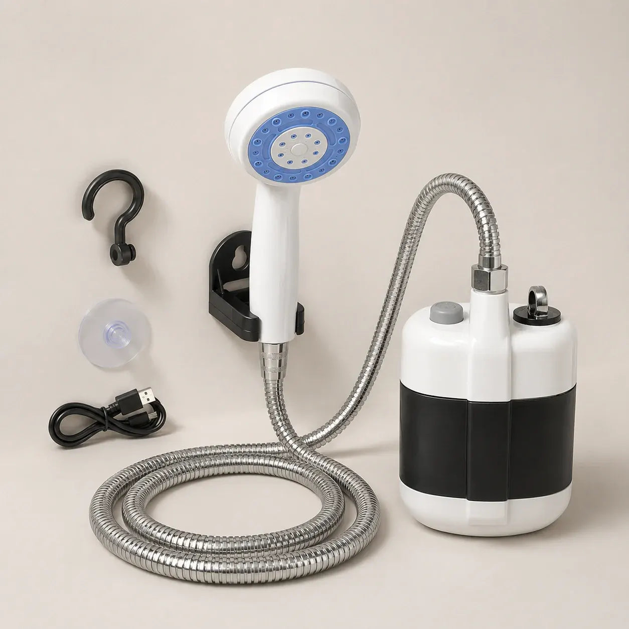 Portable Rechargeable Outdoor Camping Shower Pump