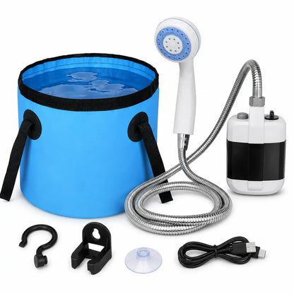 Portable Rechargeable Outdoor Camping Shower Pump