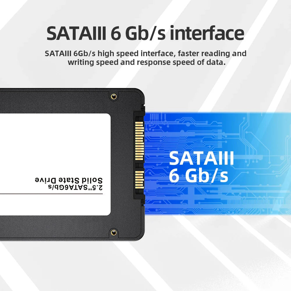 Portable SATA SSD External Hard Drive with High-Speed Data Storage