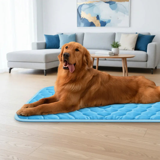 Portable Self-Cooling Pet Bed Mat for Dogs