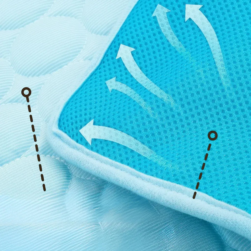 Portable Self-Cooling Pet Bed Mat for Dogs