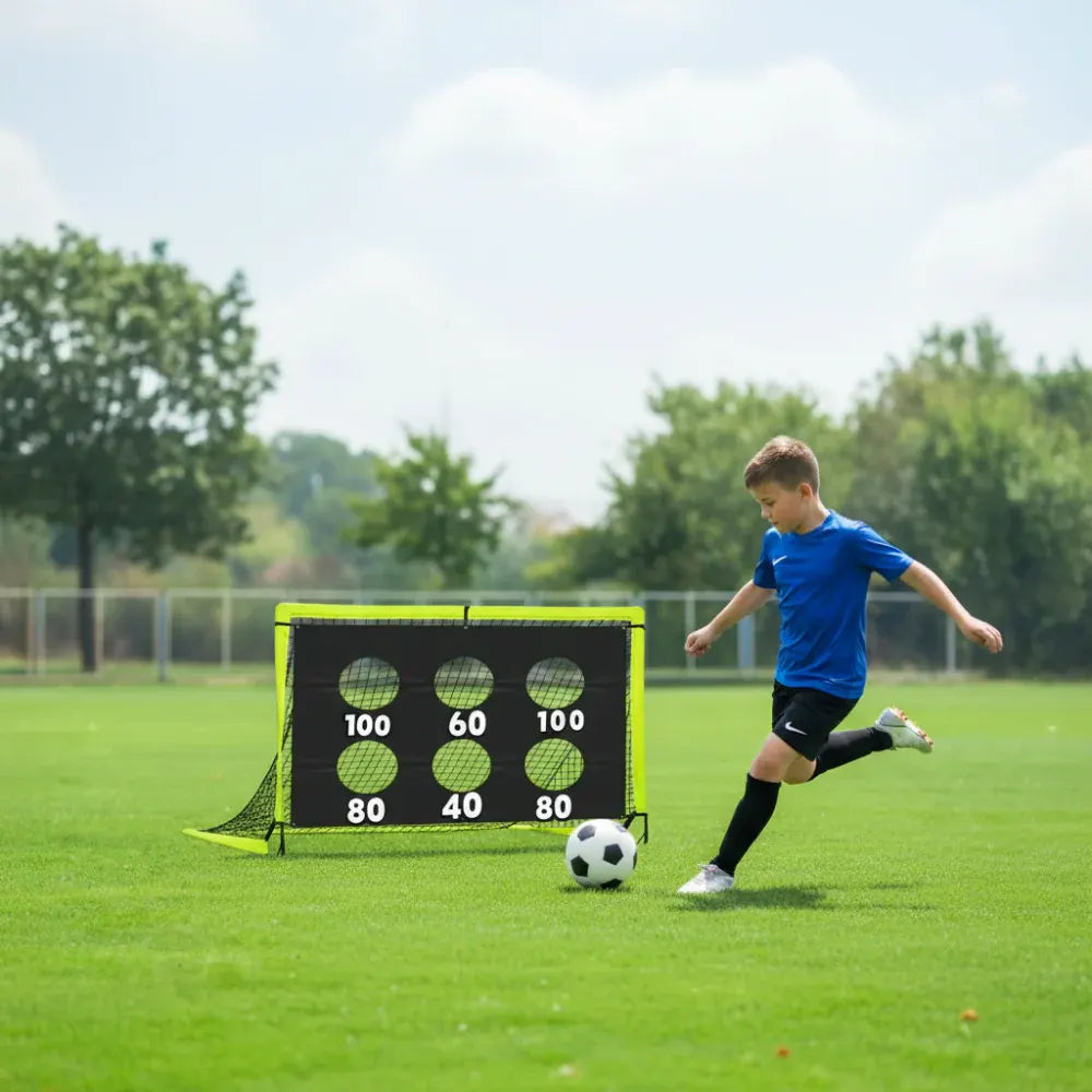 Portable Soccer Training Goal Net for Accurate Shooting Practice