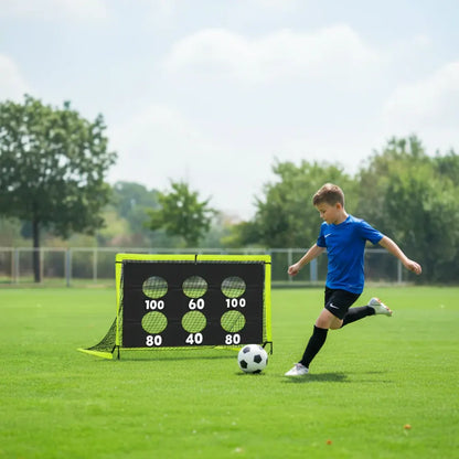 Portable Soccer Training Goal Net for Accurate Shooting Practice