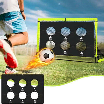 Portable Soccer Training Goal Net for Accurate Shooting Practice
