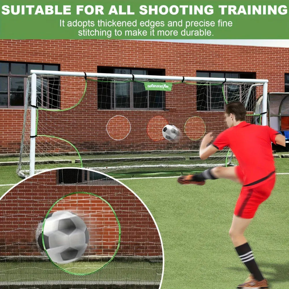 Portable Soccer Training Net for Shooting Practice