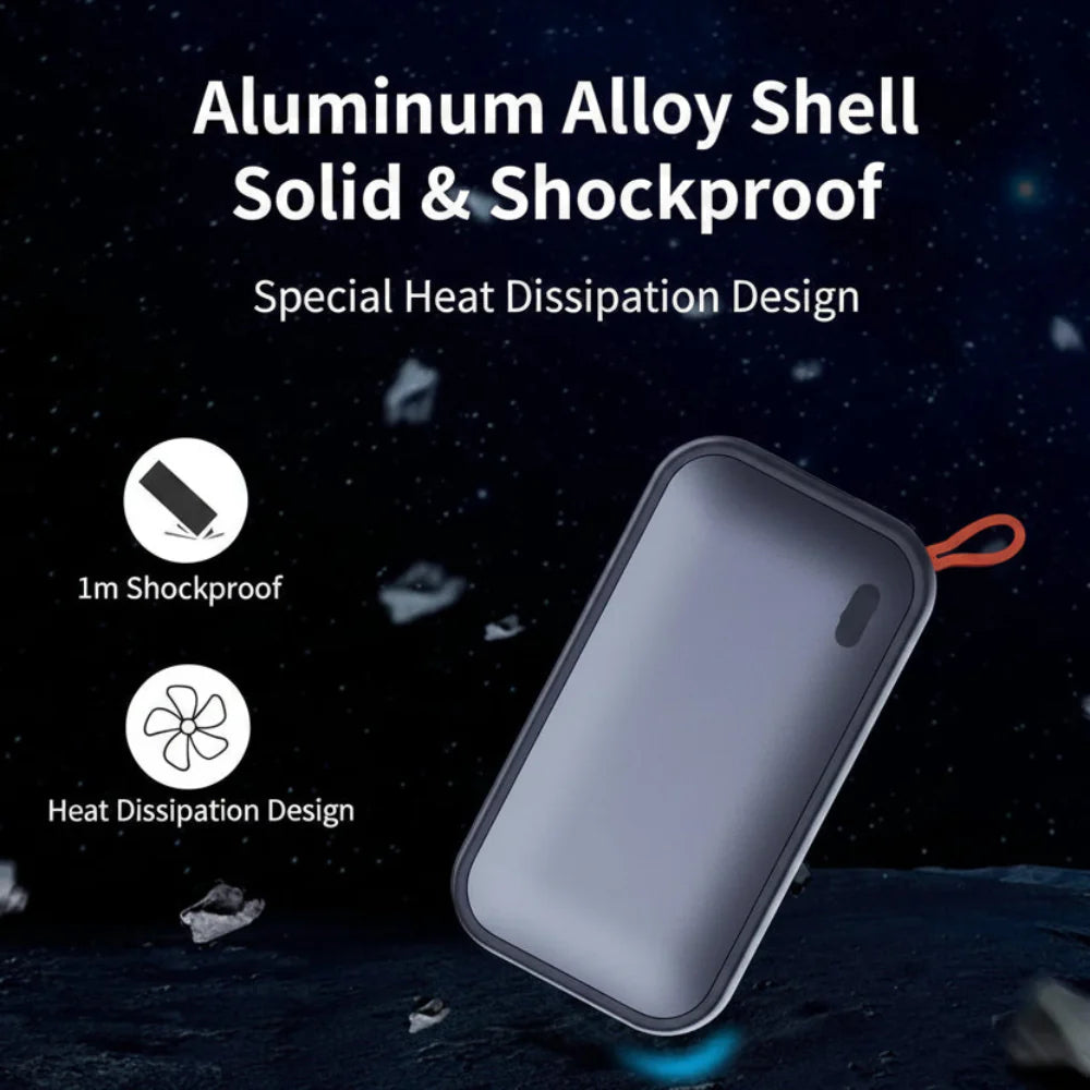 Portable SSD 512GB External Storage Drive with 1050MB/s Transfer Speed