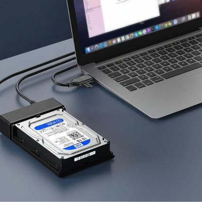 Portable SSD Enclosure USB 3.0 SATA External Hard Drive Case
