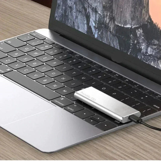 Portable SSD External Hard Drive with USB 3.2 High-Speed Storage