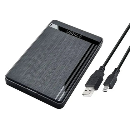 Portable SSD USB 3.0 SATA Enclosure Case for External Hard Drive