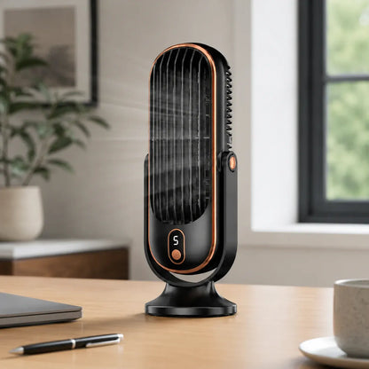 Portable USB Desktop Cooling Fan with Battery Operation