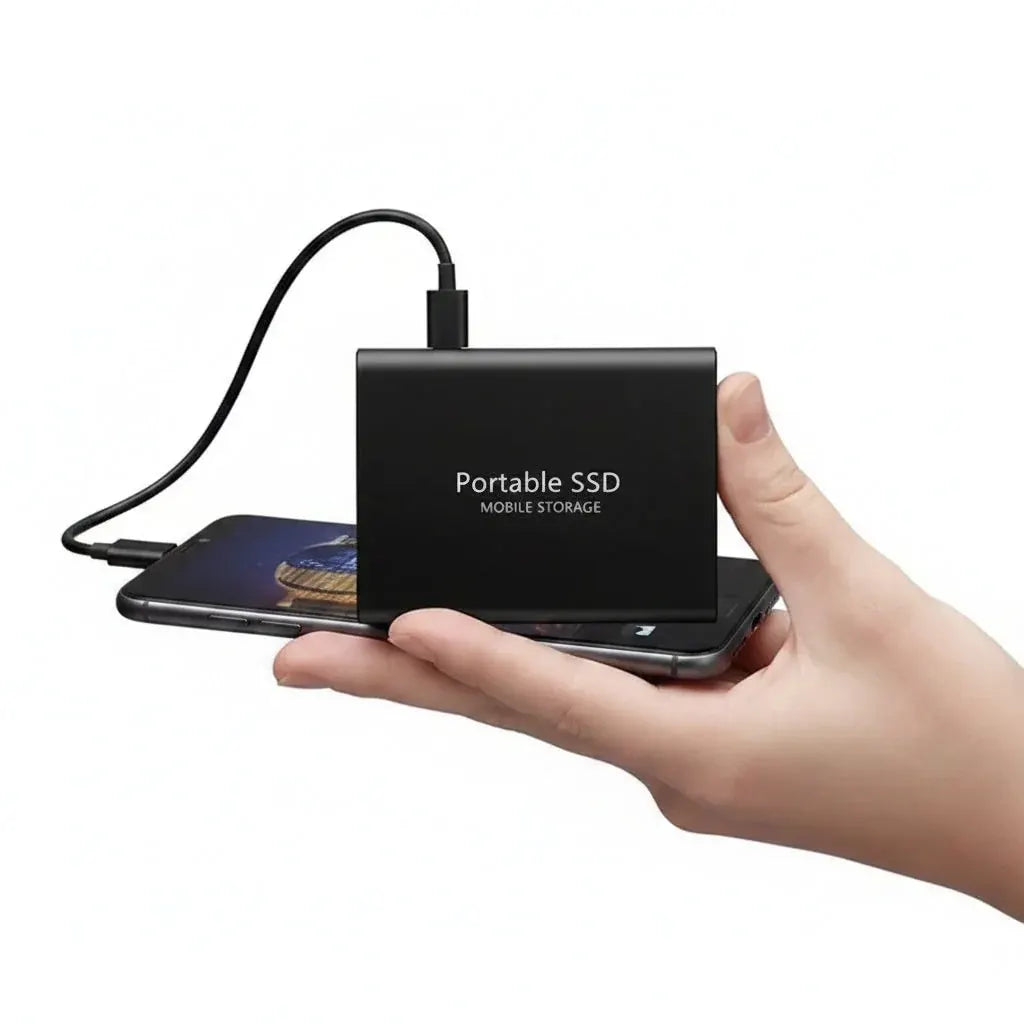Portable USB External SSD Storage Drive