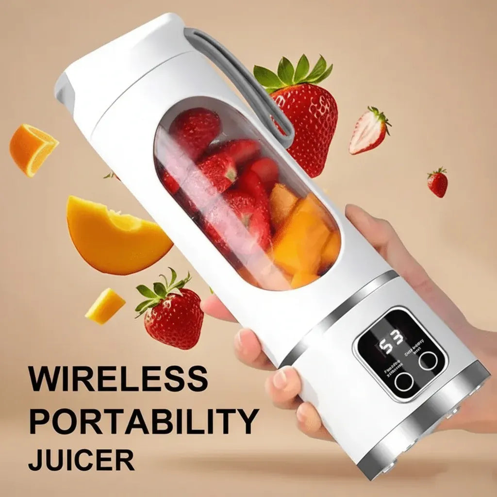 Portable USB Rechargeable Juicer Bottle for Smoothies