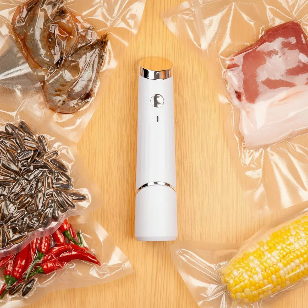 Portable USB Rechargeable Vacuum Sealer for Food Storage