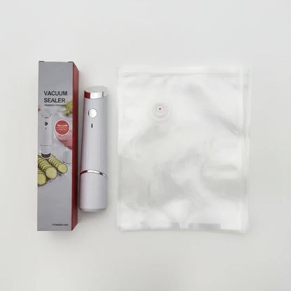 Portable USB Rechargeable Vacuum Sealer for Food Storage