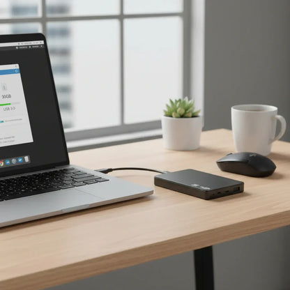 Portable USB SSD External Storage Drive for Laptop & PC