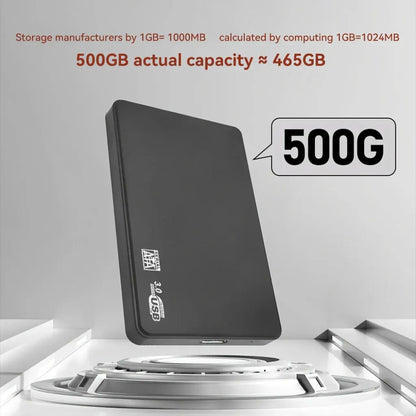 Portable USB SSD External Storage Drive for Laptop & PC