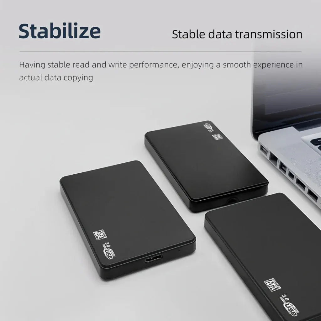 Portable USB SSD External Storage Drive for Laptop & PC