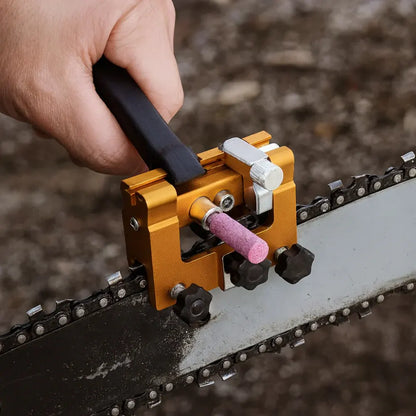 Precision Chainsaw Chain Sharpening Guide Clamp Grinding Jig