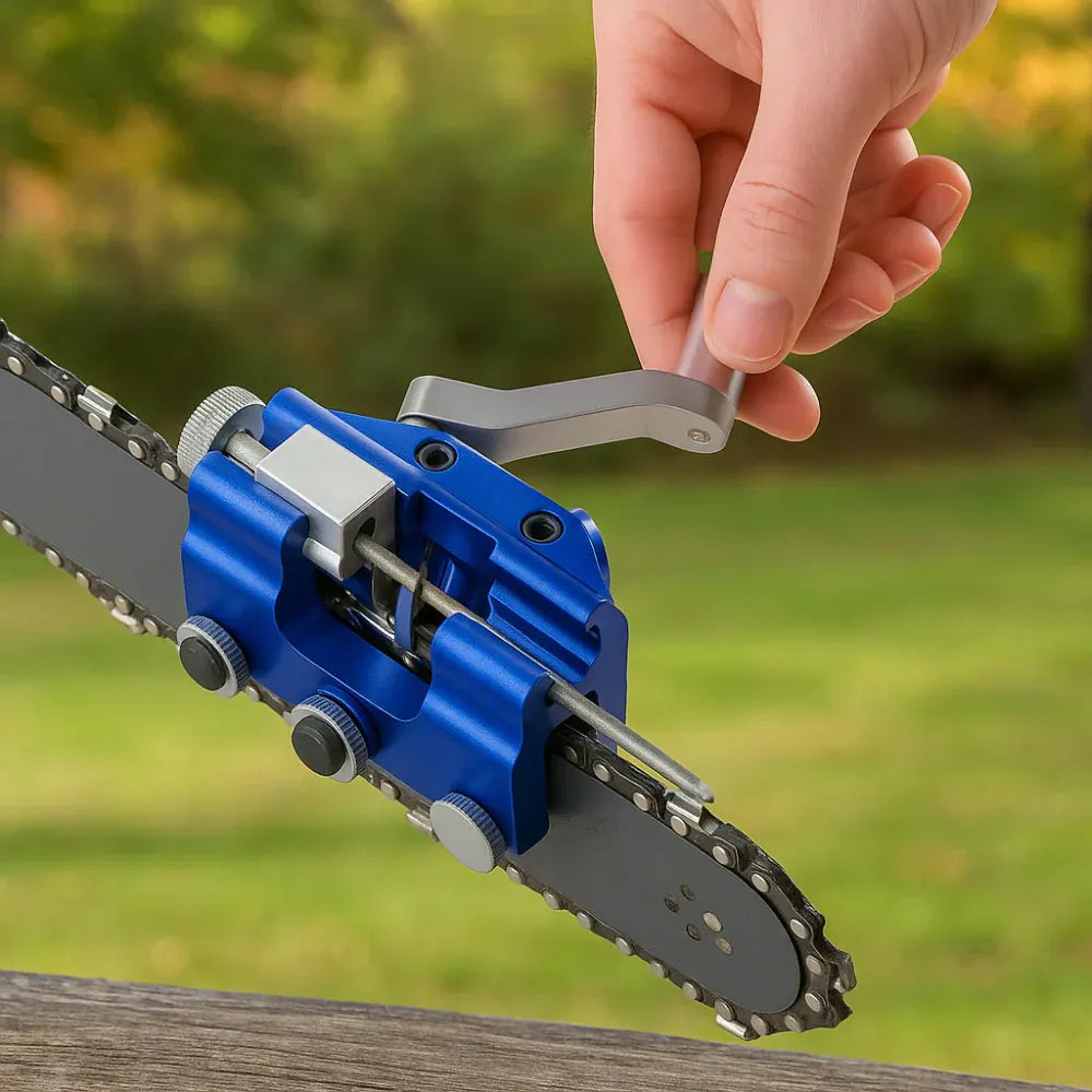 Precision Chainsaw Chain Sharpening Guide Clamp Grinding Jig
