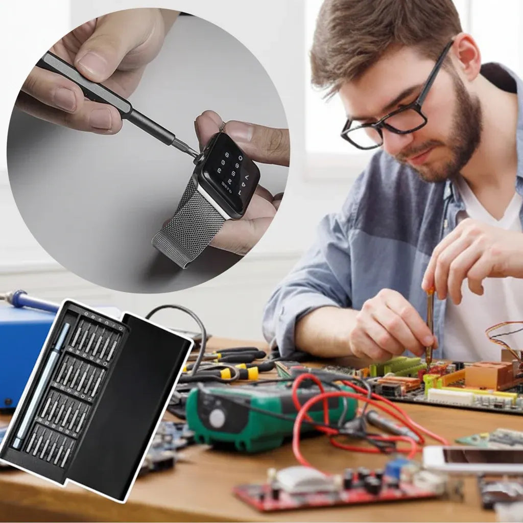 Precision Magnetic Aluminum Repair Screwdriver Kit