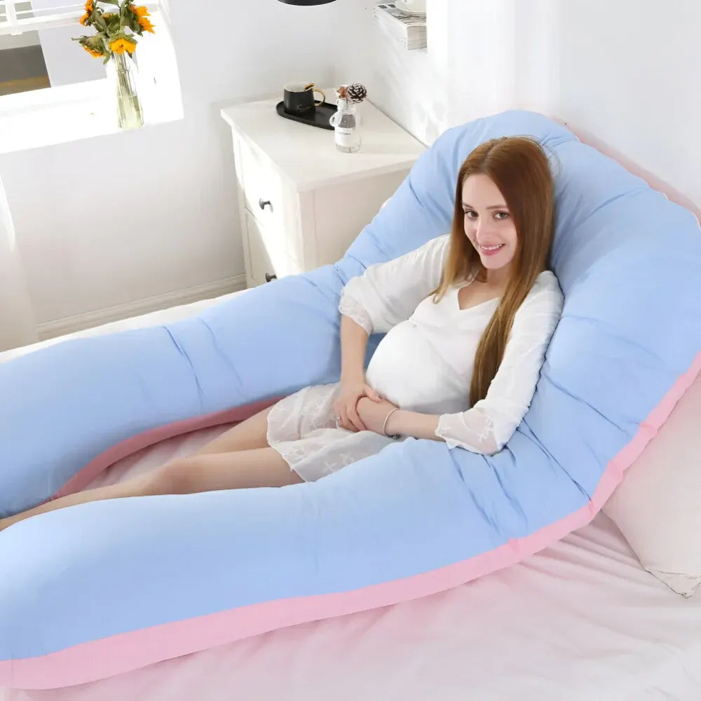 Pregnancy Side Sleeper Support Body Pillow Cushion
