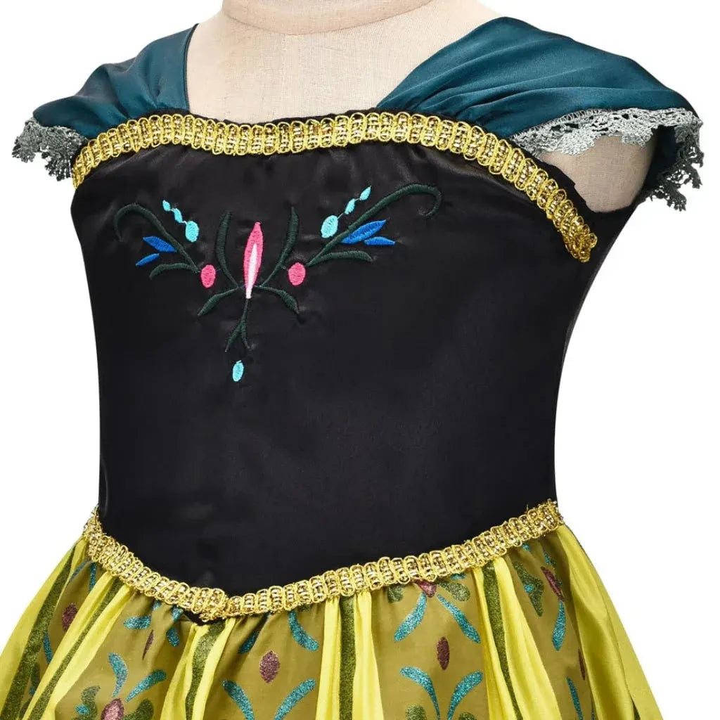 Princess Halloween Costume Dress with Accessory Set
