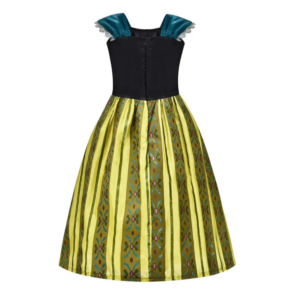 Princess Halloween Costume Dress with Accessory Set