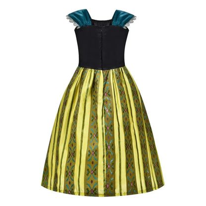 Princess Halloween Costume Dress with Accessory Set