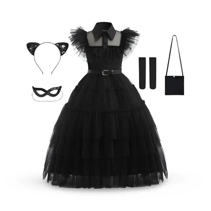 Princess Party Dress Halloween Costume Outfit