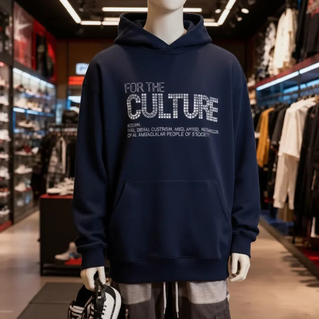 Printed Pullover Hoodie Long Sleeve Sweatshirt