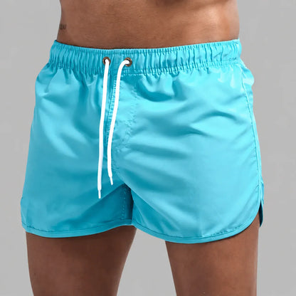 Quick-Dry Men's Beach Swim Shorts Trunks