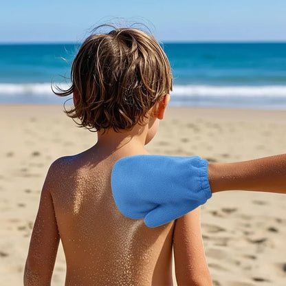 Quick-Dry Sand Removing Mitts for Beach Essentials