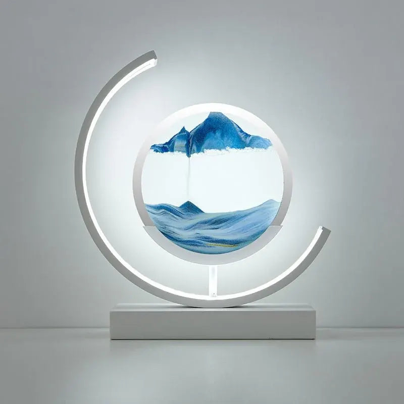 Quicksand LED Table Lamp with Sand Art Effect