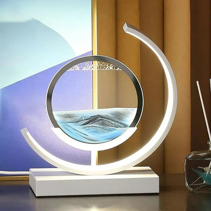 Quicksand LED Table Lamp with Sand Art Effect