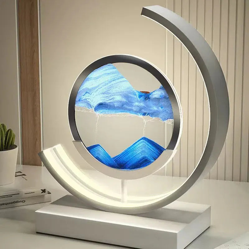 Quicksand LED Table Lamp with Sand Art Effect