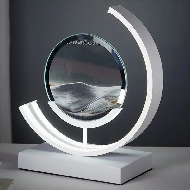 Quicksand LED Table Lamp with Sand Art Effect