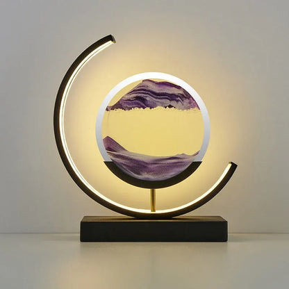 Quicksand LED Table Lamp with Sand Art Effect