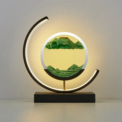 Quicksand LED Table Lamp with Sand Art Effect