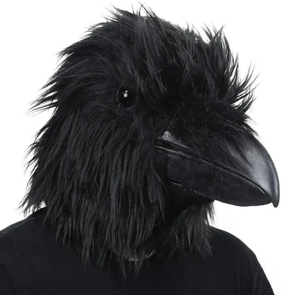 Raven Halloween Costume Mask
